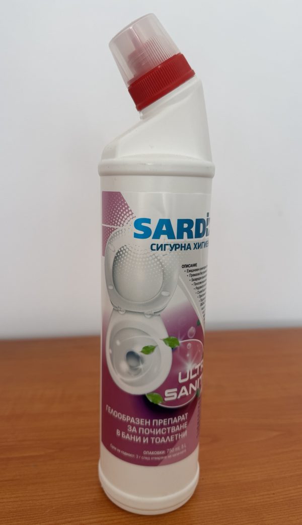 ULTRA SANITAR – СИЛЕН ГЕЛООБРАЗЕН ПРЕПАРАТ - изглед 2
